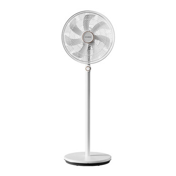 hyundai电风扇家用落地扇卧室节能摇头电扇台式立式工业定时宿舍风扇