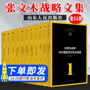 张文木战略文集（平装1-10册）全集11册 张文木教授研究成果 中国地缘政治论国家战略安全军事书籍