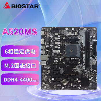 ӳ̩BIOSTARAMDB550M/A620M/B650Mϵ̨ʽ羺Ϸ A520MS