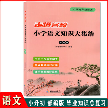 圖書>中小學教輔>小學通用>嘉際>2024走進名校小學語文知識大集結部編