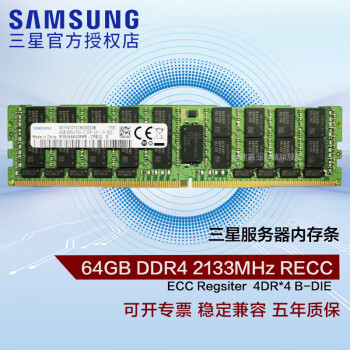 ǣSAMSUNGDDR4 RECC REG RDIMM洢ڴ 64G 2133 RECC