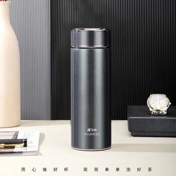 匡迪dkadi华象5162号304不锈钢真空保温杯泡茶杯男女商务便携车载水杯