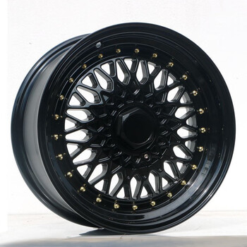 允和美轮毂宽边改装1415161718寸捷达桑塔纳高尔夫北斗星五菱mini黑色