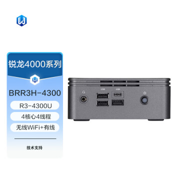  GB-BRR3H-4300 AMDR3 Brix miniNUC ػ GB-BRR3H-4300 /4Gڴ+128G̬