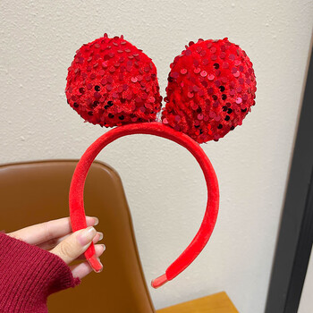 斯坦威克蝴蝶结头饰女儿童新年发箍可爱公主皇冠发卡女童过年头箍甜美