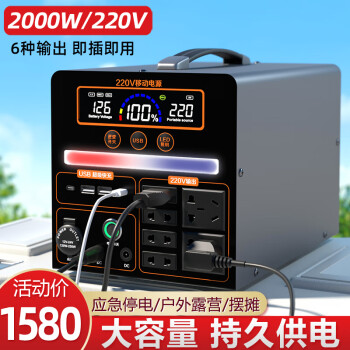 Ȼӹ ƶԴ220VЯֱƿԼ¶ӪͣӦشʼñʼǱԱ 2000W258-2.7͡6