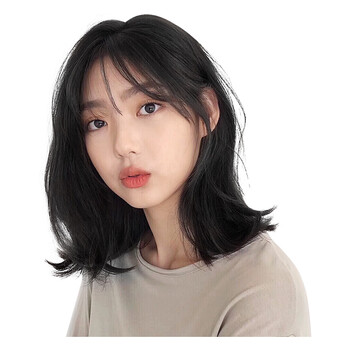 英琪假发女辛芷蕾同款空气刘海外翻短卷发辫子