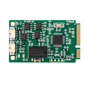 模块 mini pci-e 转can接口卡 usb转can 双路带隔离 minipciecan双