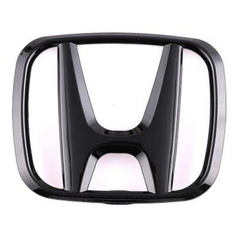 本田亮黑车标前后适用于雅阁思域crv飞度缤智urv3m胶贴 亮