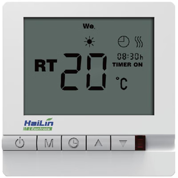 hailin海林温控器开关hl108db2中央空调温度控器电 水地暖面板 ha308