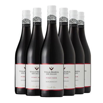 新玛利新西兰马尔堡 黑皮诺干红葡萄酒750ml*6 整箱