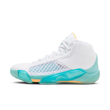 耐克jordanaj38郭艾伦男子实战篮球鞋冬季新款休闲fd0585白色星云青42