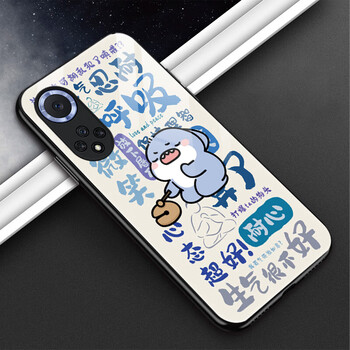 佛系鲨鱼适用华为nova11手机壳nova10可爱nova9全包pro玻璃nove8