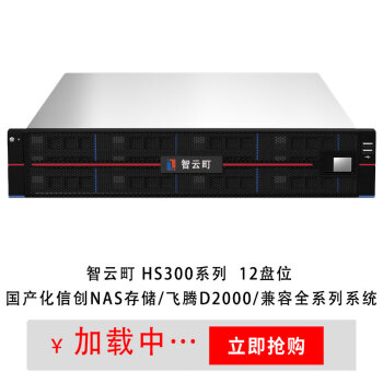 HS312+˫NAS洢ŴD200012λд洢16GBڴ/120TB 10TB*12