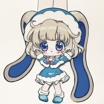 热奥凹凸可动人偶手账本迷你纸片人可动关节纸片人材料手工二次元