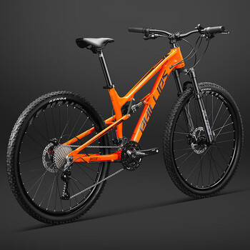 菲利普(phillips) 菲利普软尾山地车自行车双减震变速男女式成人越野