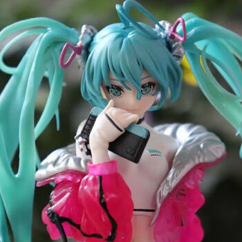 林中鸟Miku初音未来手办美少女演唱会场景儿童生日礼物动漫周边盒装摆件 米山舞初音【22CM】