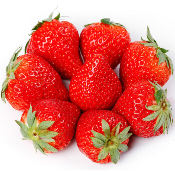 京喵四川大凉山红颜奶油草莓 5斤中果彩箱装 单果约12g起 源头直发