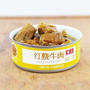 红烧牛肉罐头麻辣味即食熟食方便速食户外食品肉制品五香牛肉整箱五香