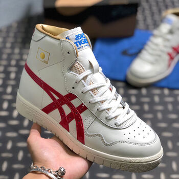 【官方自营旗舰】tiger三井寿高帮鞋全灌蓝高手流川枫篮球鞋金太阳