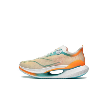 李宁2023秋冬新款男子中长跑绝影20科技低帮减震运动跑步鞋arrt005乳