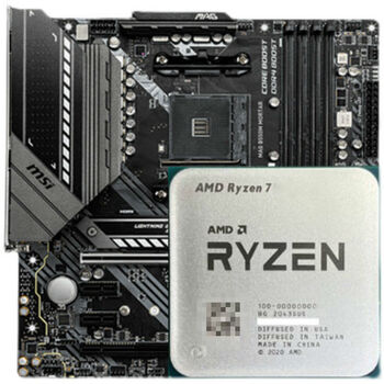 全新 amd r5 5600 不带x r7 5700x r9 5900x  搭微星主板cpu套装 r5