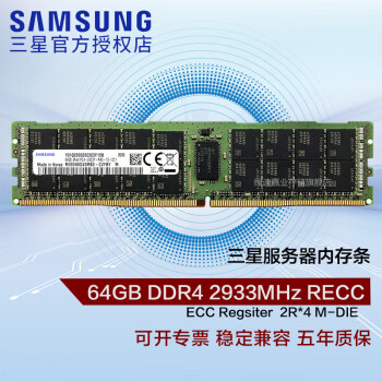 ǣSAMSUNGDDR4 RECC REG RDIMM洢ڴ 64G 2933 RECC