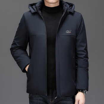 七匹狼官方自营旗舰店加绒加厚夹克男士秋冬季新款中年宽松棉服上m3