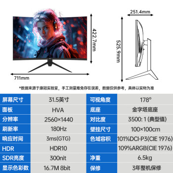 电脑显示器尺寸对比图片