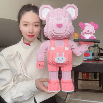 乐高(lego)暴力熊2024新款积木拼图成人大摆件小颗粒男女孩拼装 乐高