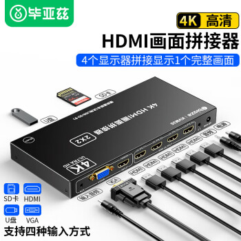 HDMIkvmлָ4K4hdmiĽһ깲4ͬͬһ HDMI/VGA/USB/TFƴ-KVM35