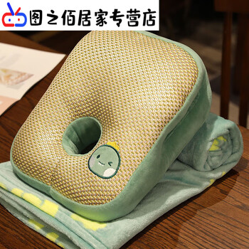 午睡枕办公室神器午休趴枕小学生教室桌上趴睡枕睡觉凉抱枕夏恐龙