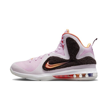 耐克nikelebron9男子詹姆斯9实战训练3m反光篮球鞋dj3908600粉多色
