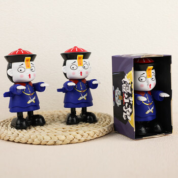 敬平发条小僵尸玩具新奇会动会跑跳上链上弦儿童男女孩整人搞怪小鬼人