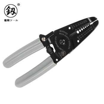 釰福冈工具日式精工剥线钳电工电缆多功能剥皮钳子剥线剪6寸