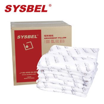 西斯贝尔（SYSBEL）SOP001 油类吸附棉吸油棉 20Gal/75L 白色 SOP001 现货