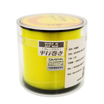 达亿瓦正品daiwa500米鱼线尼龙线海钓主线海竿线日本耐磨渔线萤光黄