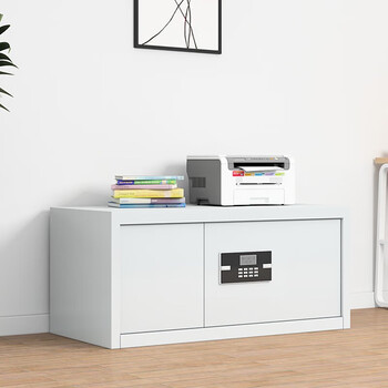 安居豹小型保密柜档案柜单节文件柜铁皮柜矮柜顶柜电子密码柜