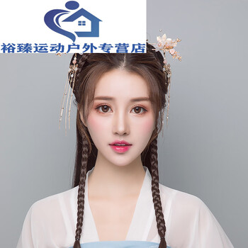 头饰全套簪子少女流苏步摇发钗发饰古装发梳头饰套模特同款礼盒装耳饰