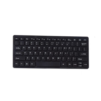 无线键盘鼠标套装 超薄静音键盘 办公鼠标键盘 单键盘黑