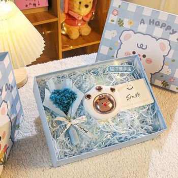 狮奥利兴入冬四件套送女友跨新年生日礼物女生 女友朋友冬季 给闺蜜