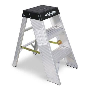美国稳耐梯凳梯子家用折叠梯加厚铝合金人字梯便携拍摄影凳马凳 ssa03
