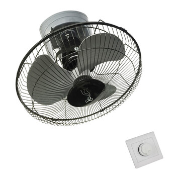 20寸吸顶扇遥控360度摇头天花楼顶吊扇商用家用电风扇智能定时 16寸