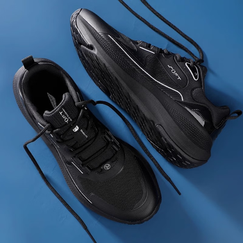 李宁跑步鞋男子2023秋冬新款soft系列减震透气网面运动休闲鞋aglt125