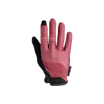 specialized闪电bgdualgel公路山地自行车骑行减震长指手套沙漠红女款