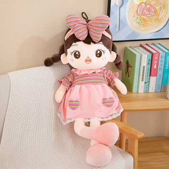 hello kitty可爱公主小女孩布娃娃女生睡觉搂抱着睡生日礼物呆萌大眼