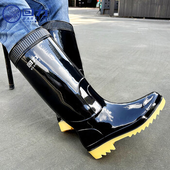 回力雨鞋男士中时尚防水防滑耐磨水鞋雨靴胶鞋827高筒45