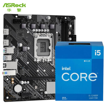  (ASRock) H610M-H2/M.2 D5 +Intel 12 i5-12400F ̨ʽ CPU CPUװ