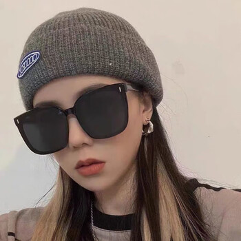 匡易2024新款大框方形墨镜女夏海边潮感眼镜太阳镜圆脸大脸显瘦墨镜亮