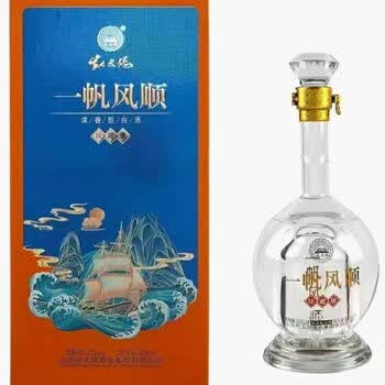 新食道红太阳一帆风顺42度白酒500ml*6瓶浓香型嘉祥特产 500ml*6瓶 ml
